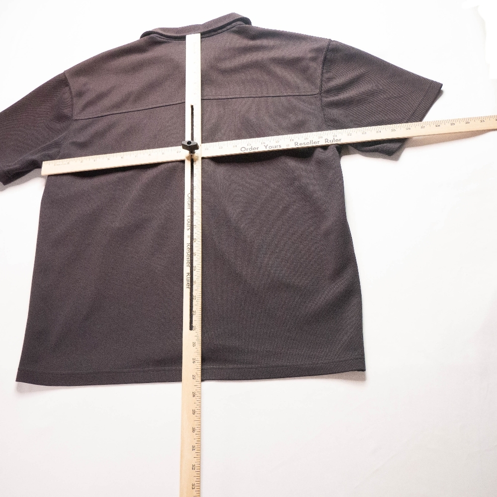 Guess Jeans USA Mens 2XL XXL Black Short Sleeve Polo Shirt - Picture 7 of 12